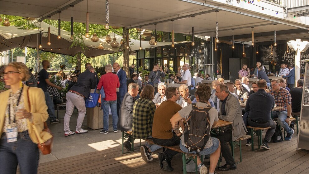 There are plenty of formal and informal networking opportunities at this year’s show